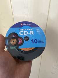 Диски CD-R Verbatim Digital Vynil 700mb (10 штук)