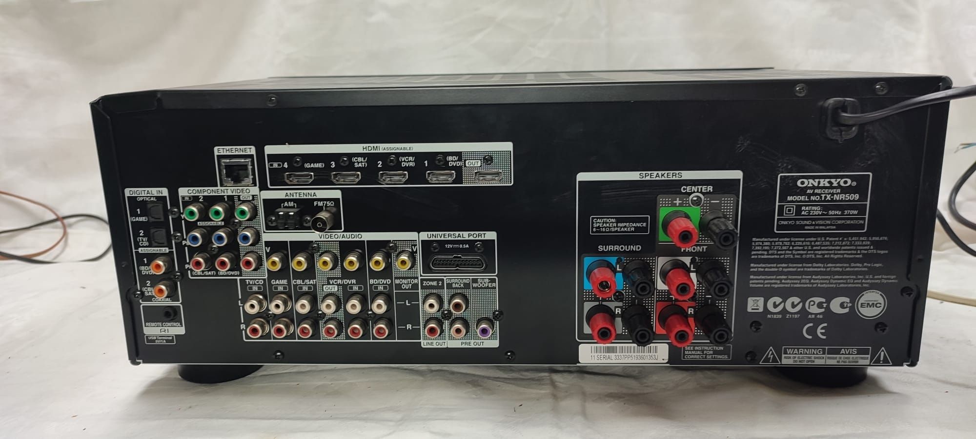 Onkyo TX-NR509 kino domowe