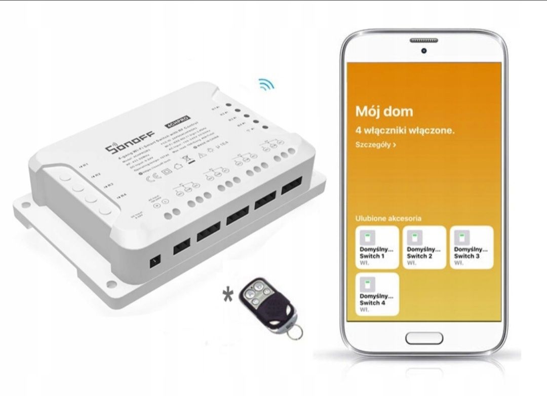 Przełącznik Sonoff 4CHPROR3 WiFi