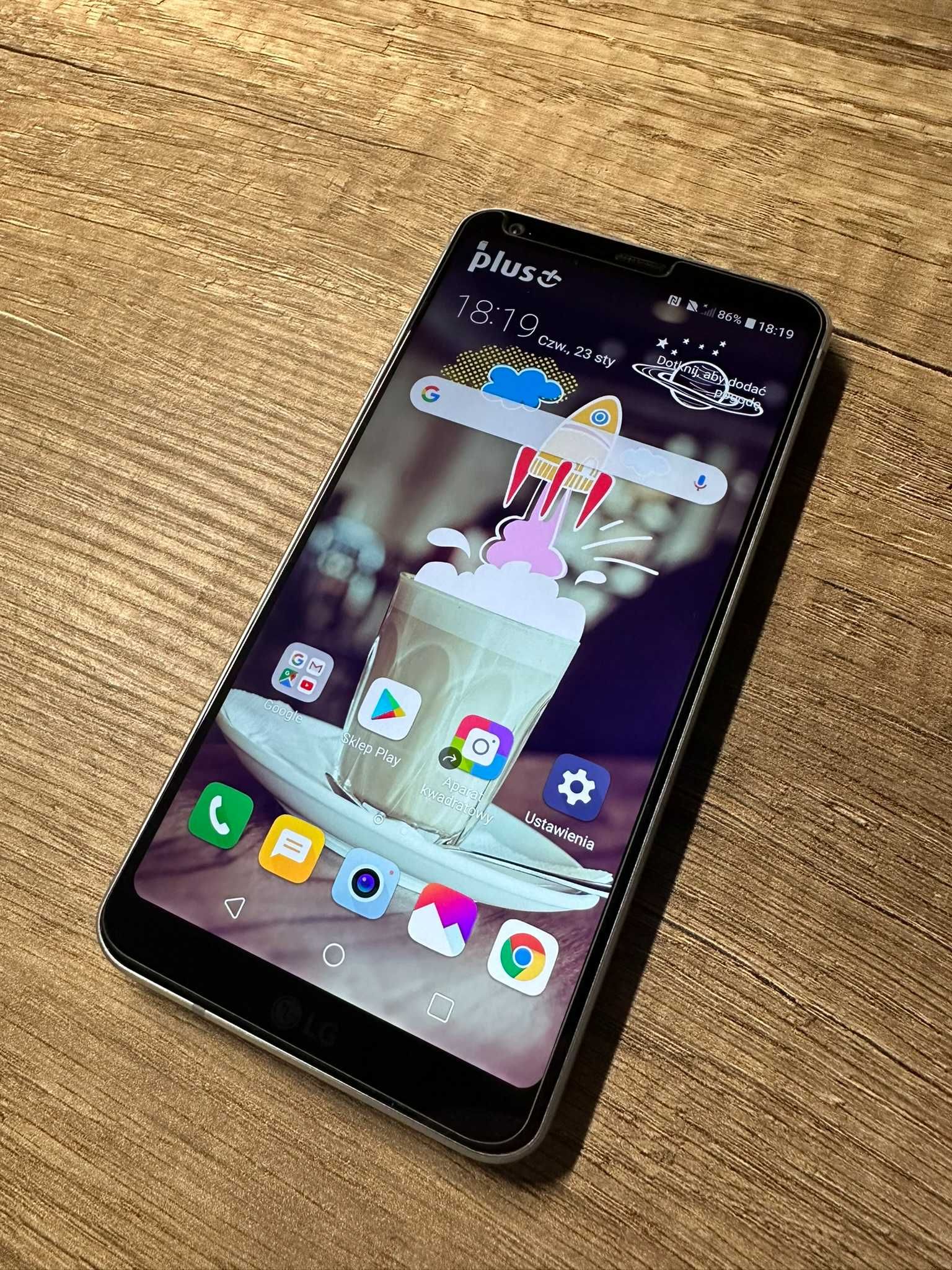 Telefon LG G6 ThinQ ZADBANY Niebieski