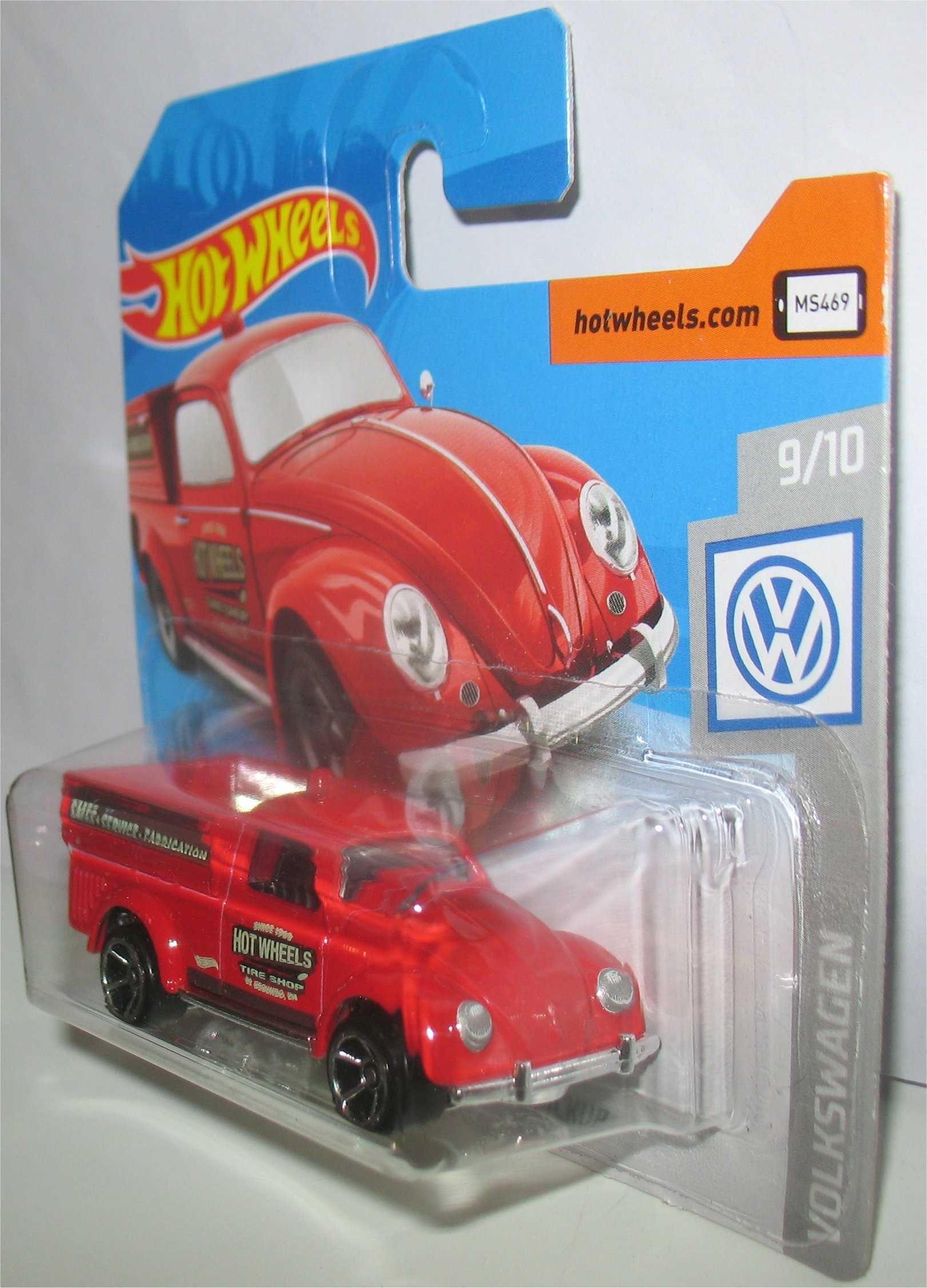 Hot Wheels - 49 Volkswagen Beetle Pickup (vermelho - 2019)