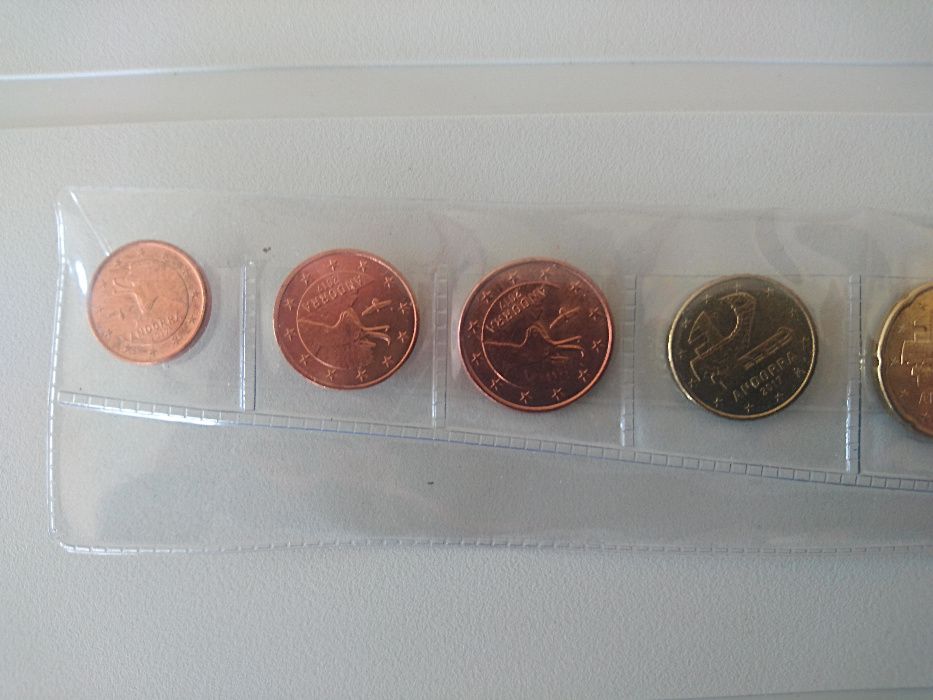 Coleção / Colecção Moedas Euro ANDORRA ( especial )