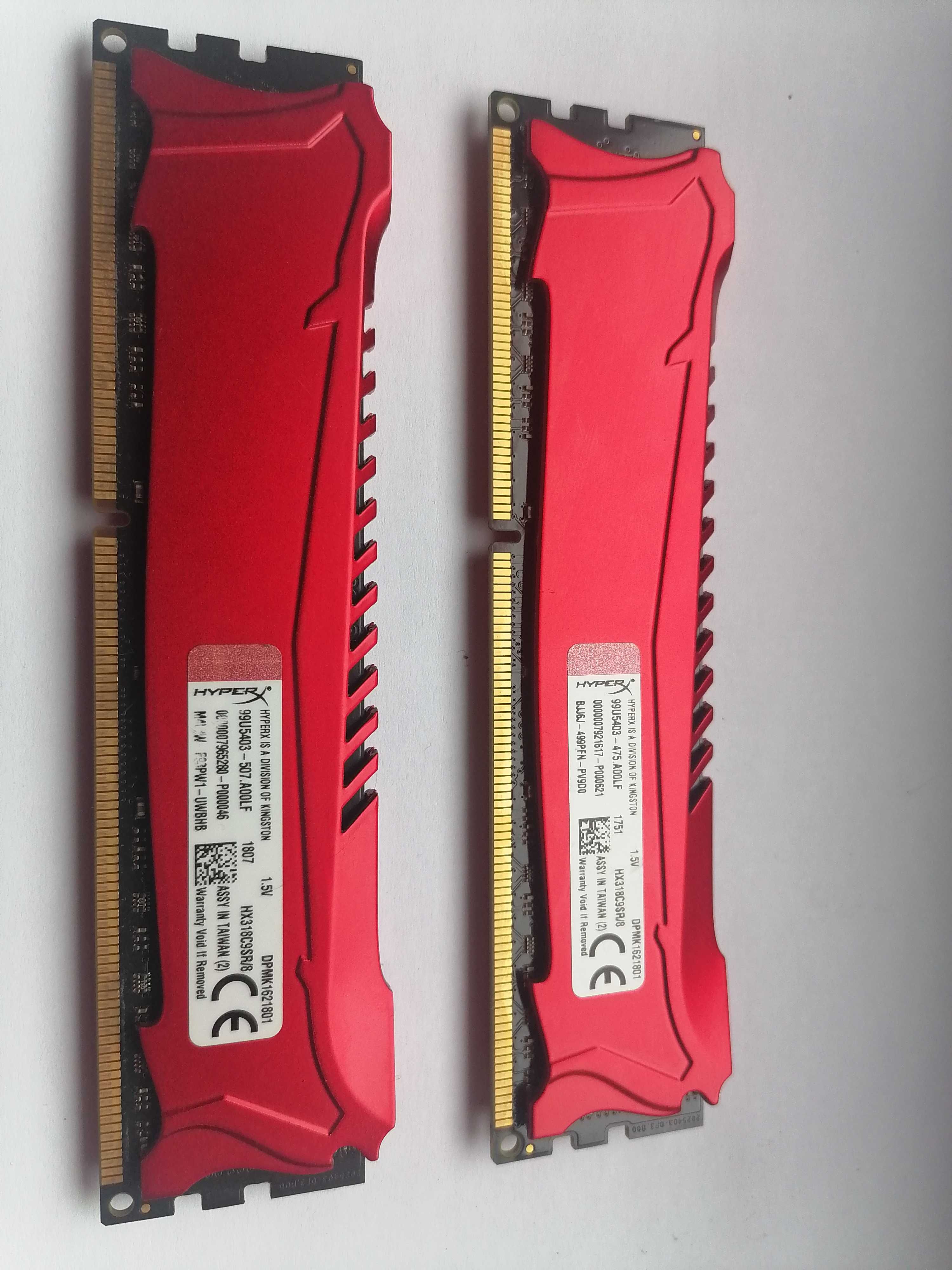 Pamięć HyperX Savage, 2X DDR3, 8 GB, 1866MHz,