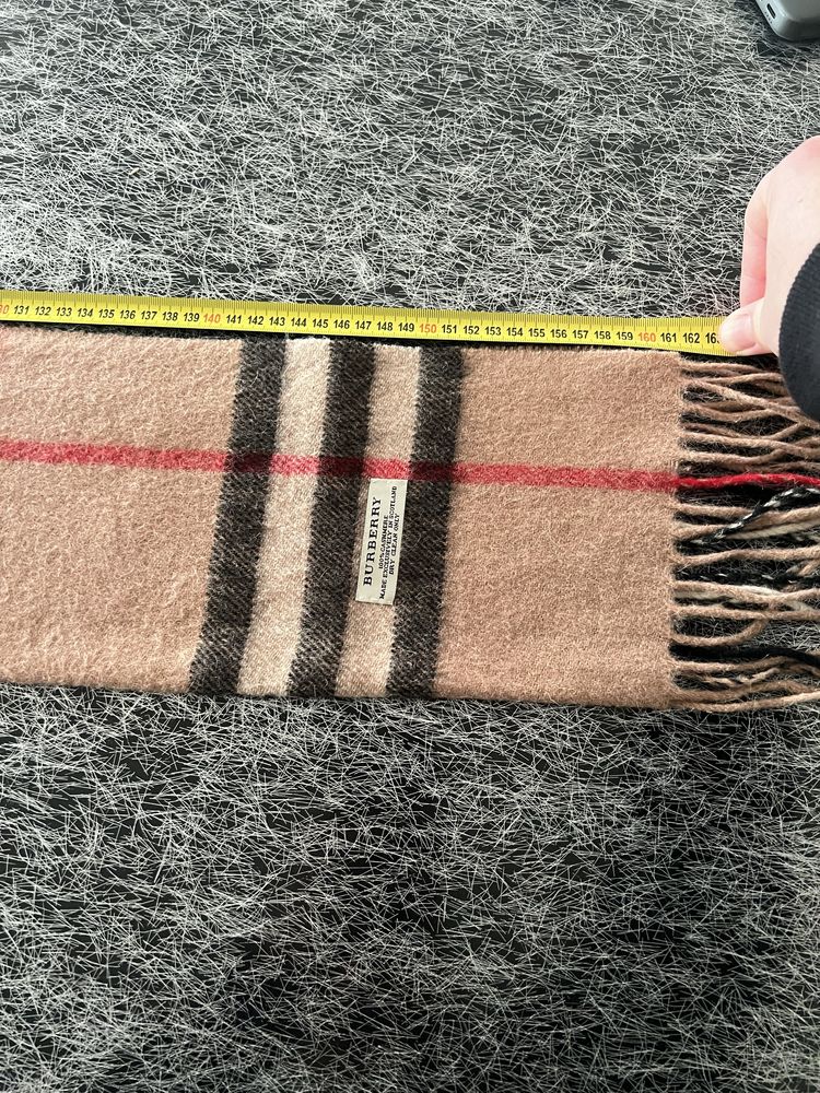 Szalik burberry 100% kaszmir