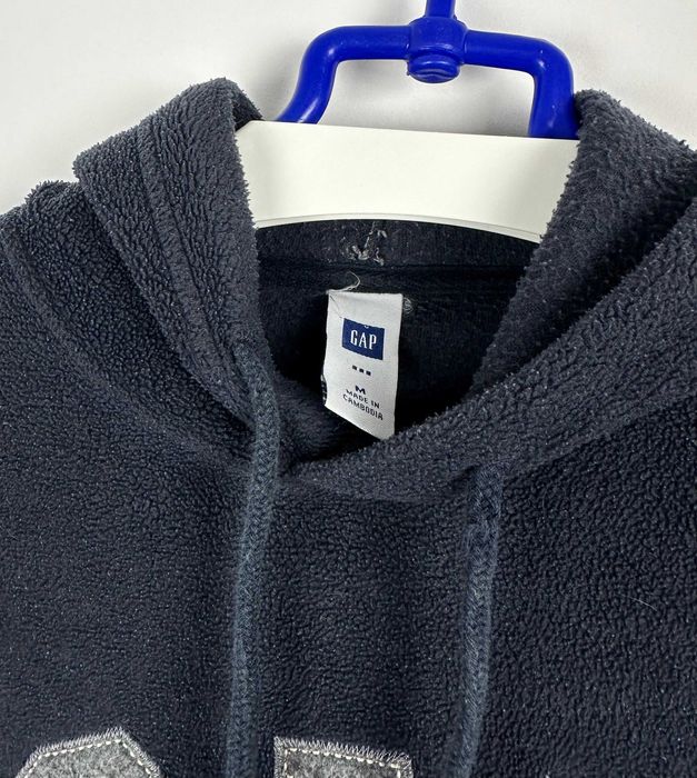 Bluza polarowa GAP boxy hoodie męska r. M