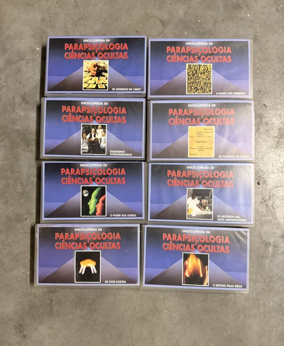 Coleção Parapsicologia Ciências Ocultas VHS