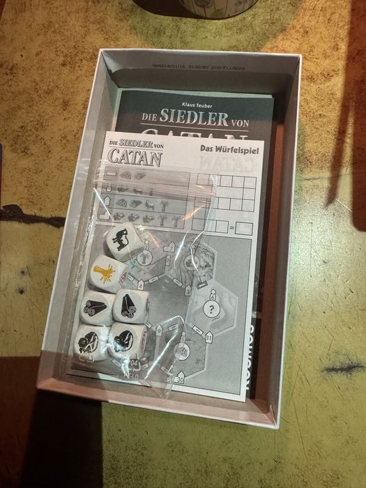 Настольная игра Catan – Das Würfelspiel (Новая, немецкая версия)