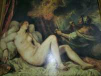 Quadro de Titian - Danae
