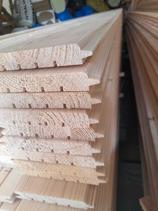 Deska elewacyjna grubość 18mm podbitka świerkowa SUPER JAKOŚĆ