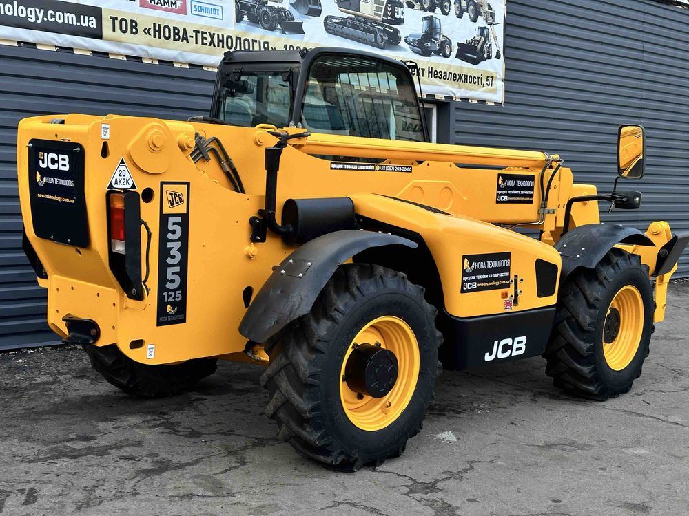 Телескопічний навантажувач jcb 535-125