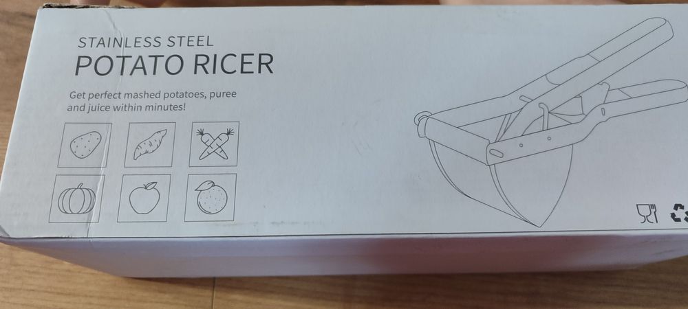 Praska do warzyw, wyciskarka do owoców stainless steel