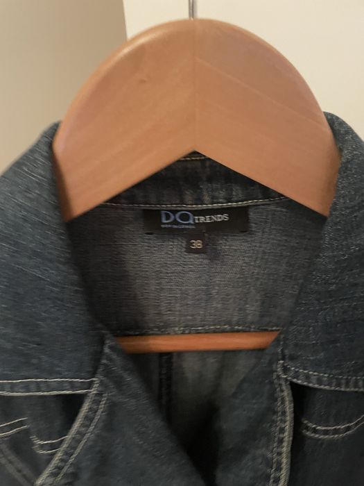 Casaco de ganga de botões