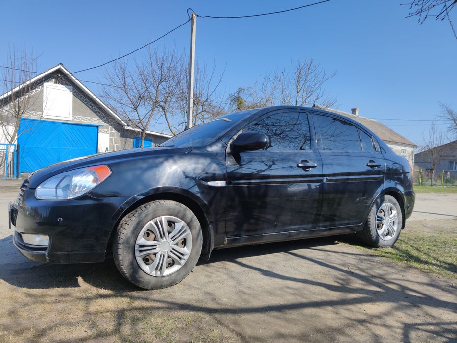 Hyunday accent 2008р 1.4 газ-бензин