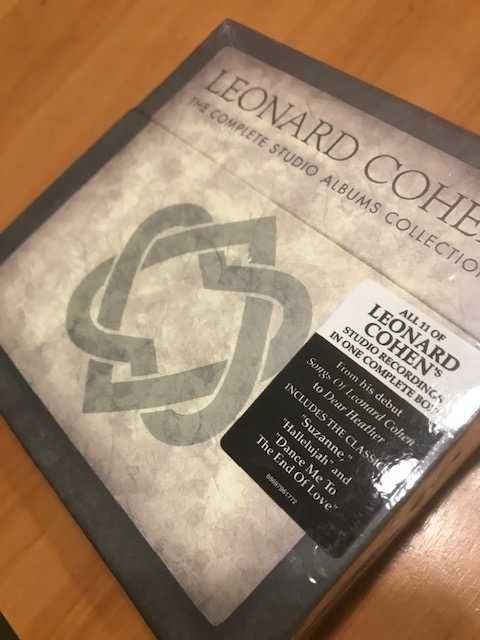 leonard cohen - the complete studio albums collection   nówka  box