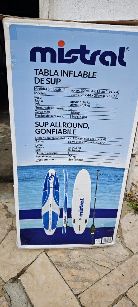 Prancha SUP paddle mistral