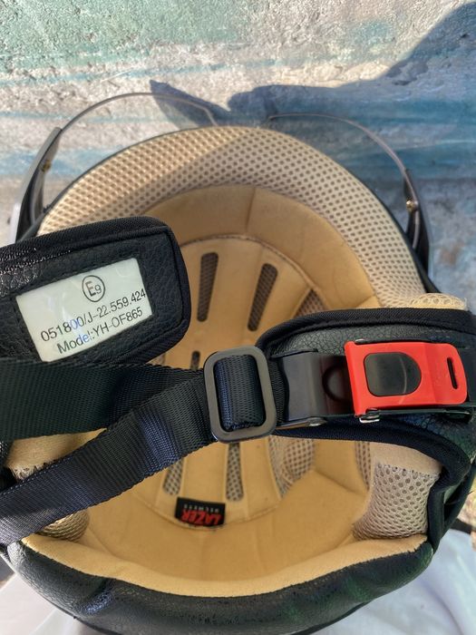 Мото шлем открытый полулицевик Lazer L