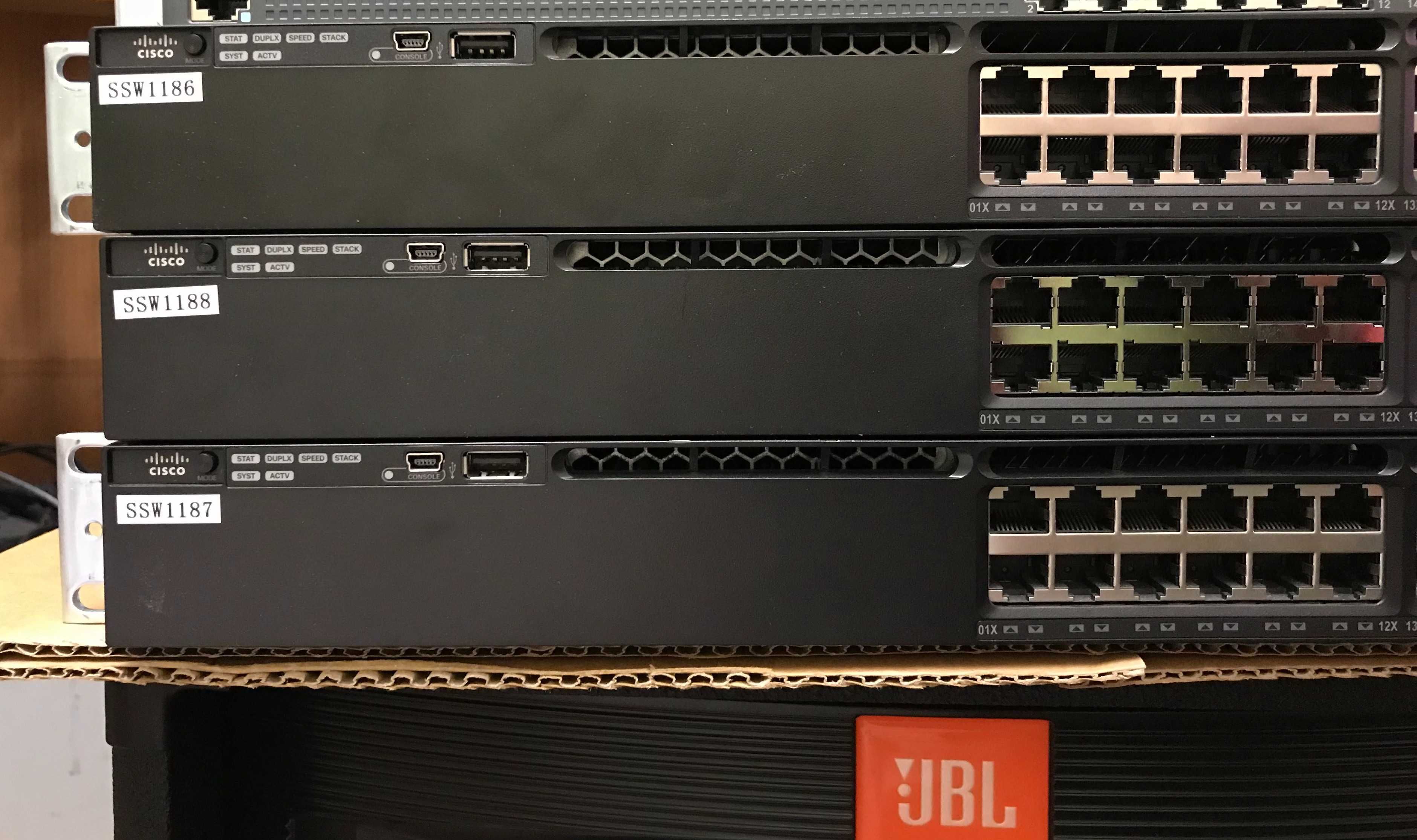 Комутатор Cisco Catalyst 3650 WS-C3650-24TS-S