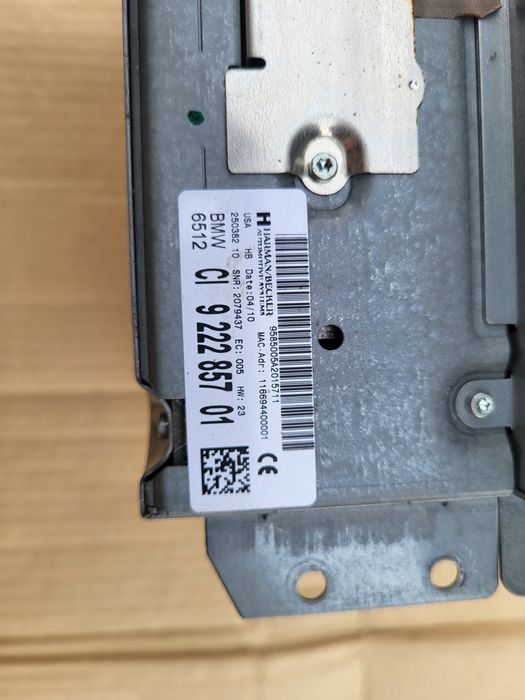 Radio Czytnik Nawigacji CIC Navi bmw x6 x6m E71 x5 x5m e70 Lift