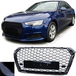 Grelha RS4 Look Honeycomb / Grelha para Audi A4 B9 8W 2015 a 2019