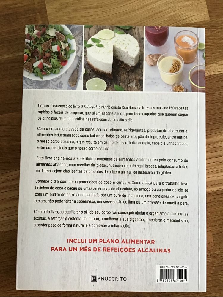 Livro “As receitas do fator ph”