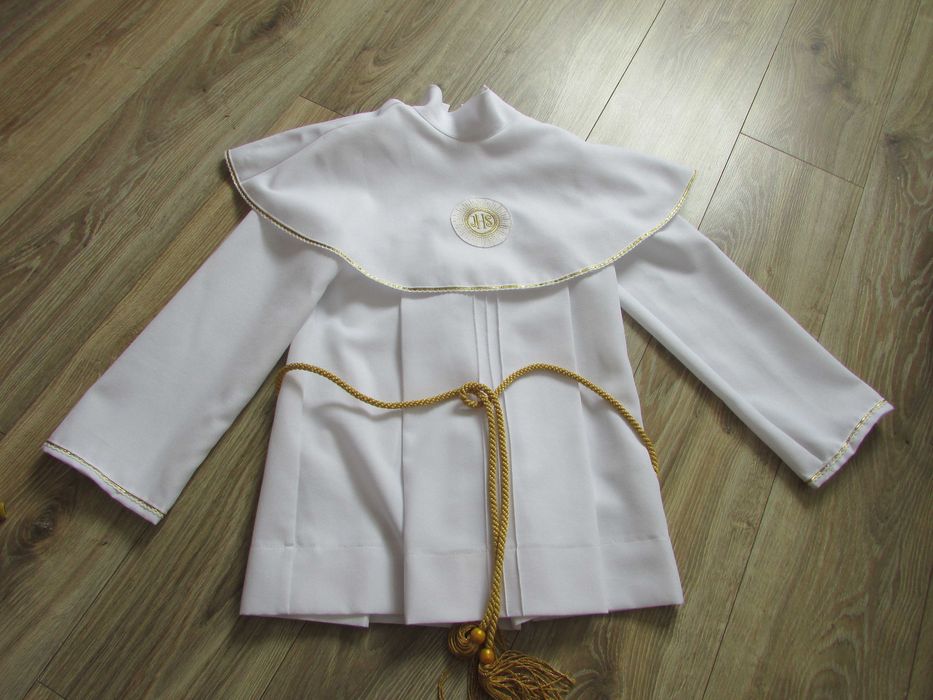 ubranie komunijne alba chłopiec 134/140 + gratis