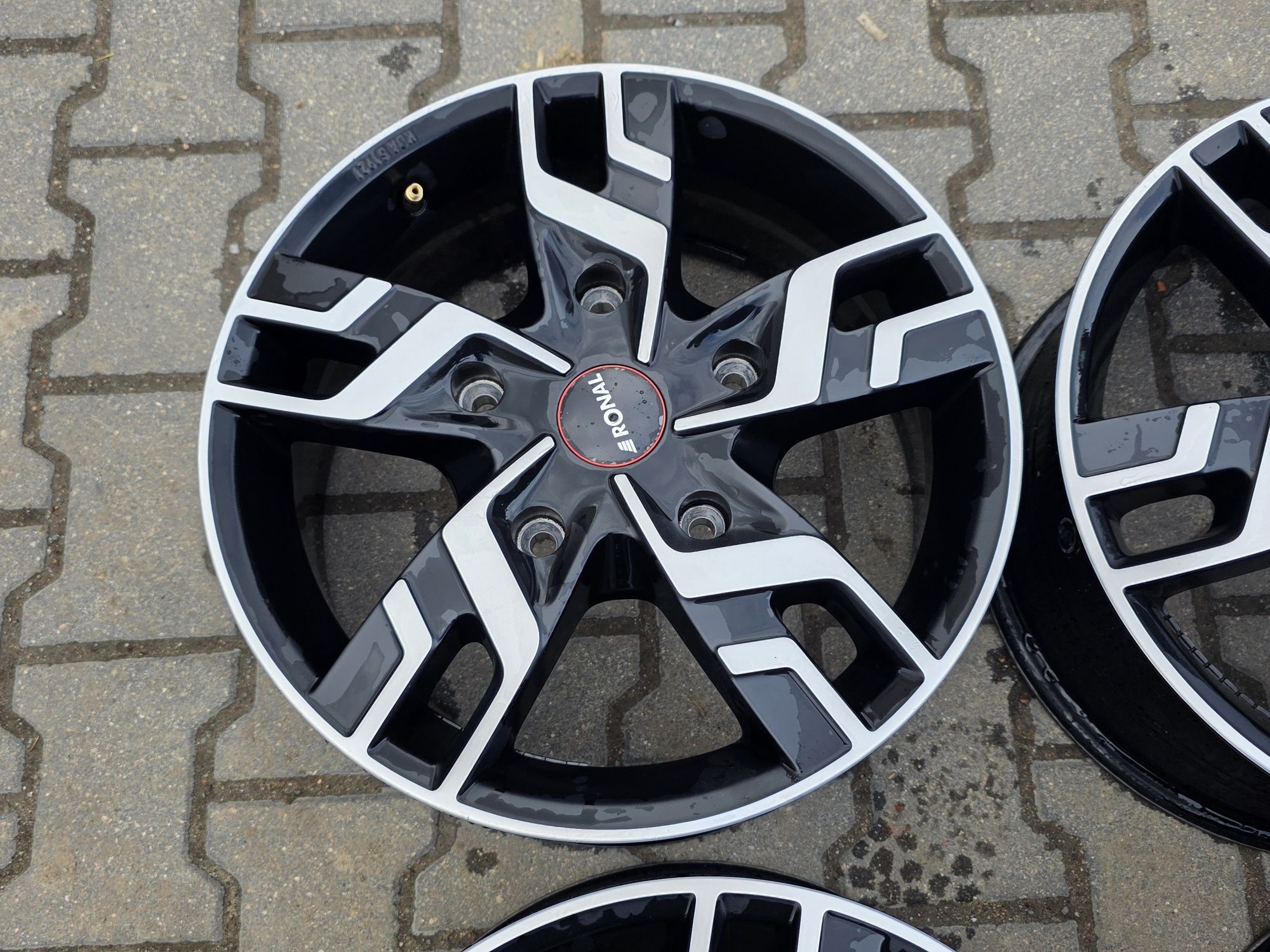 Felgi aluminiowe 17 cali RONAL 5x160 Ford Transit Tourneo TPMS