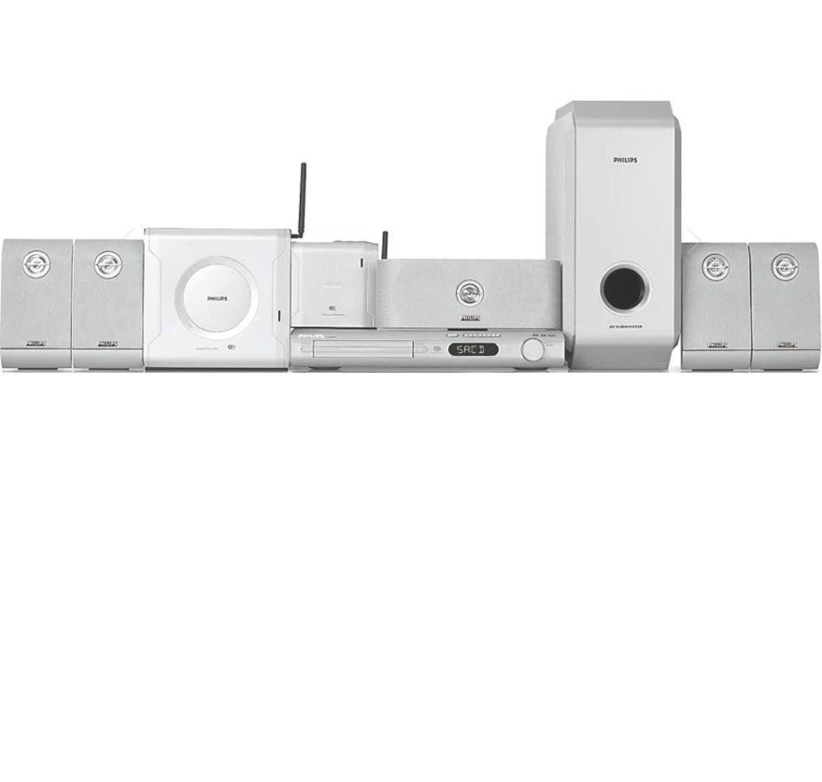 Home theater/ leitor DVD Philips LX3950W