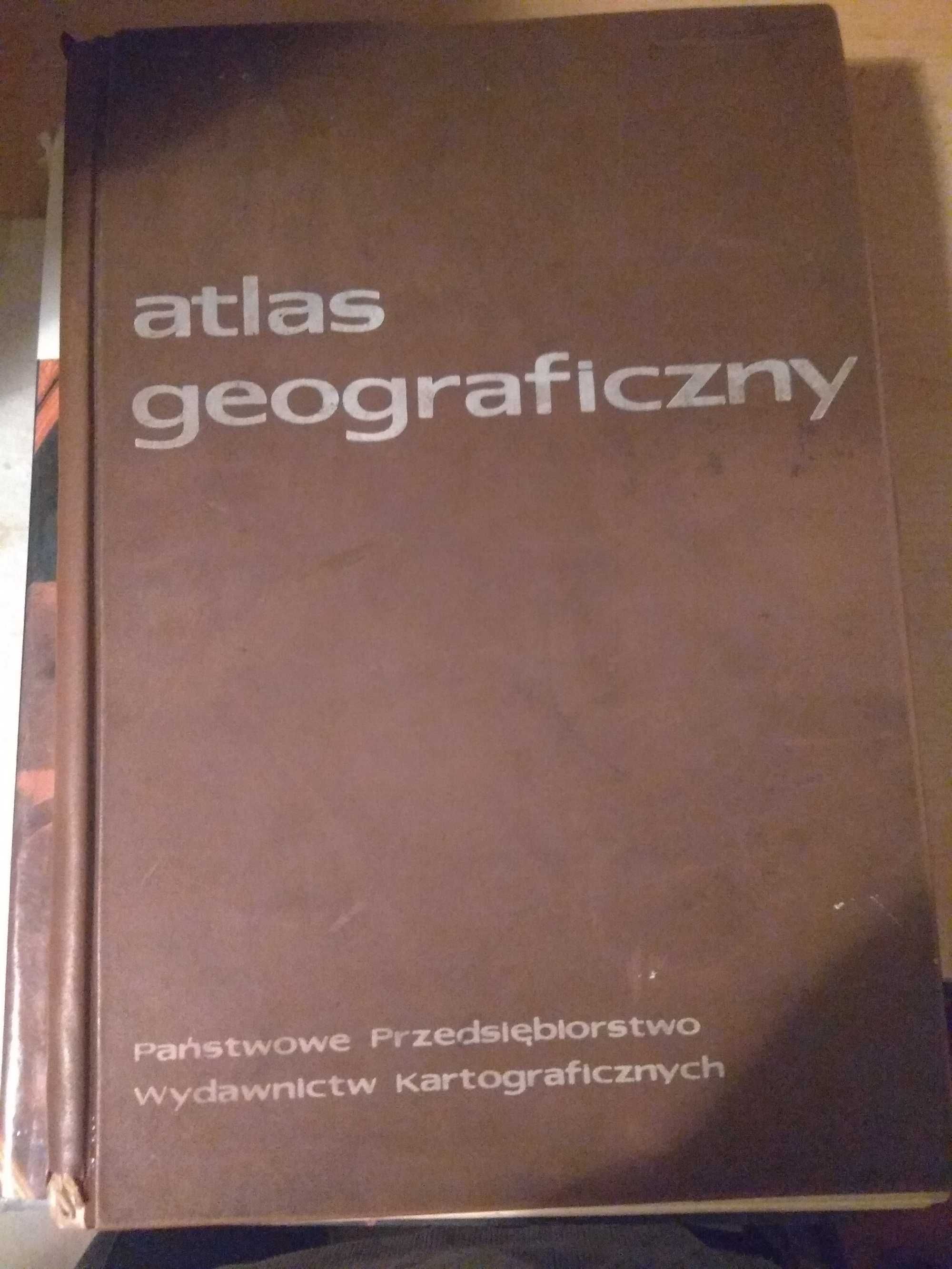 Atlas geograficzny Wydawnictwo PPWK 1971