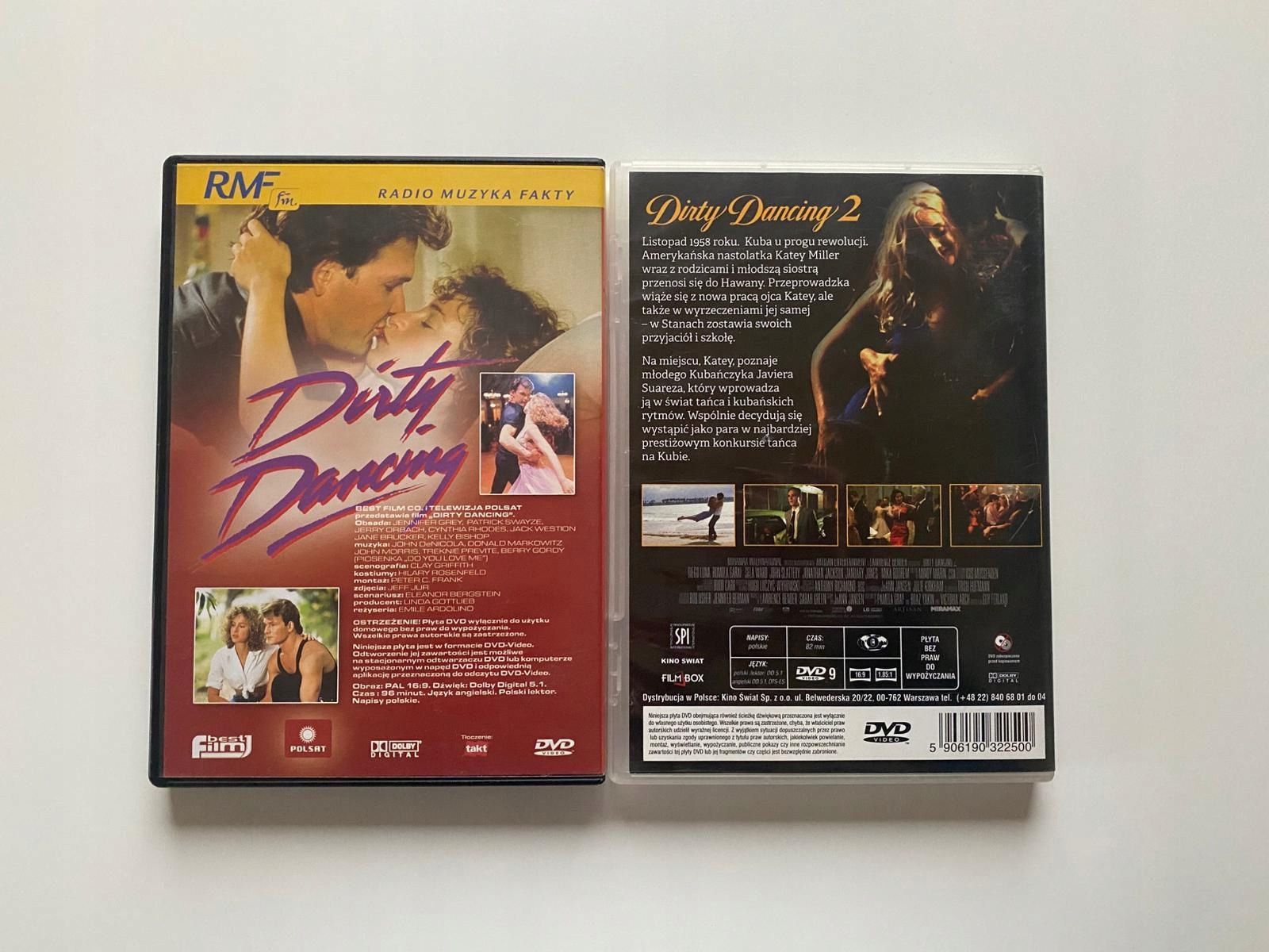 Filmy Dvd Zestaw Dirty Dancing 1-2 Komplet