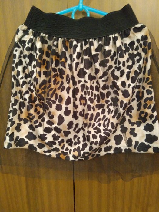 Спідниця в леопардовий принт