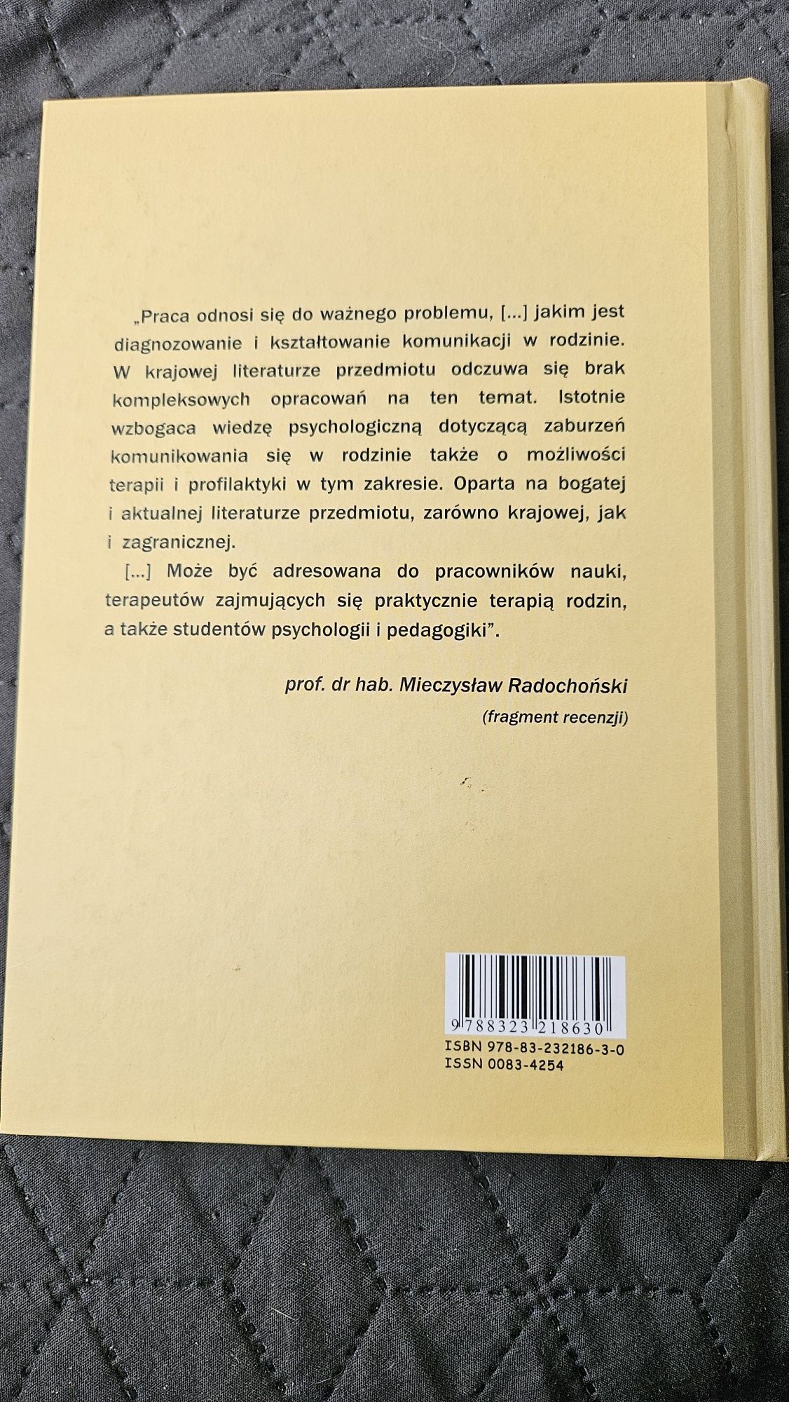 Komunikacja interpersonalna w rodzinie Barbara Harwas-Napierała