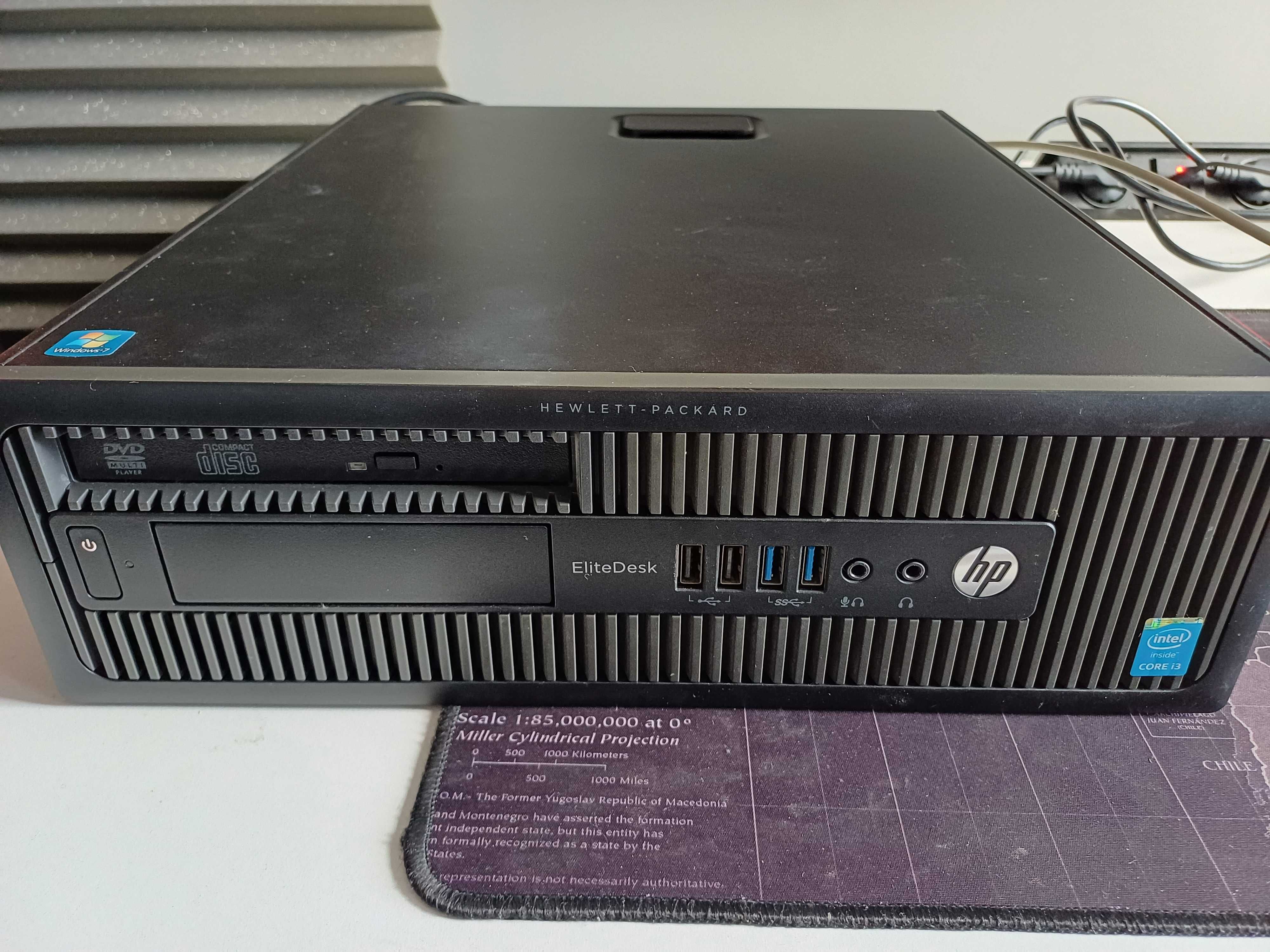 HP EliteDesk Intel Core i3 3.4 GHz 8GB RAM, SSD 128GB Windows 10