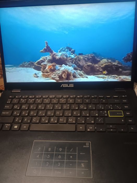 ноутбук asus e410ma,4gb озу.celeron 4020.