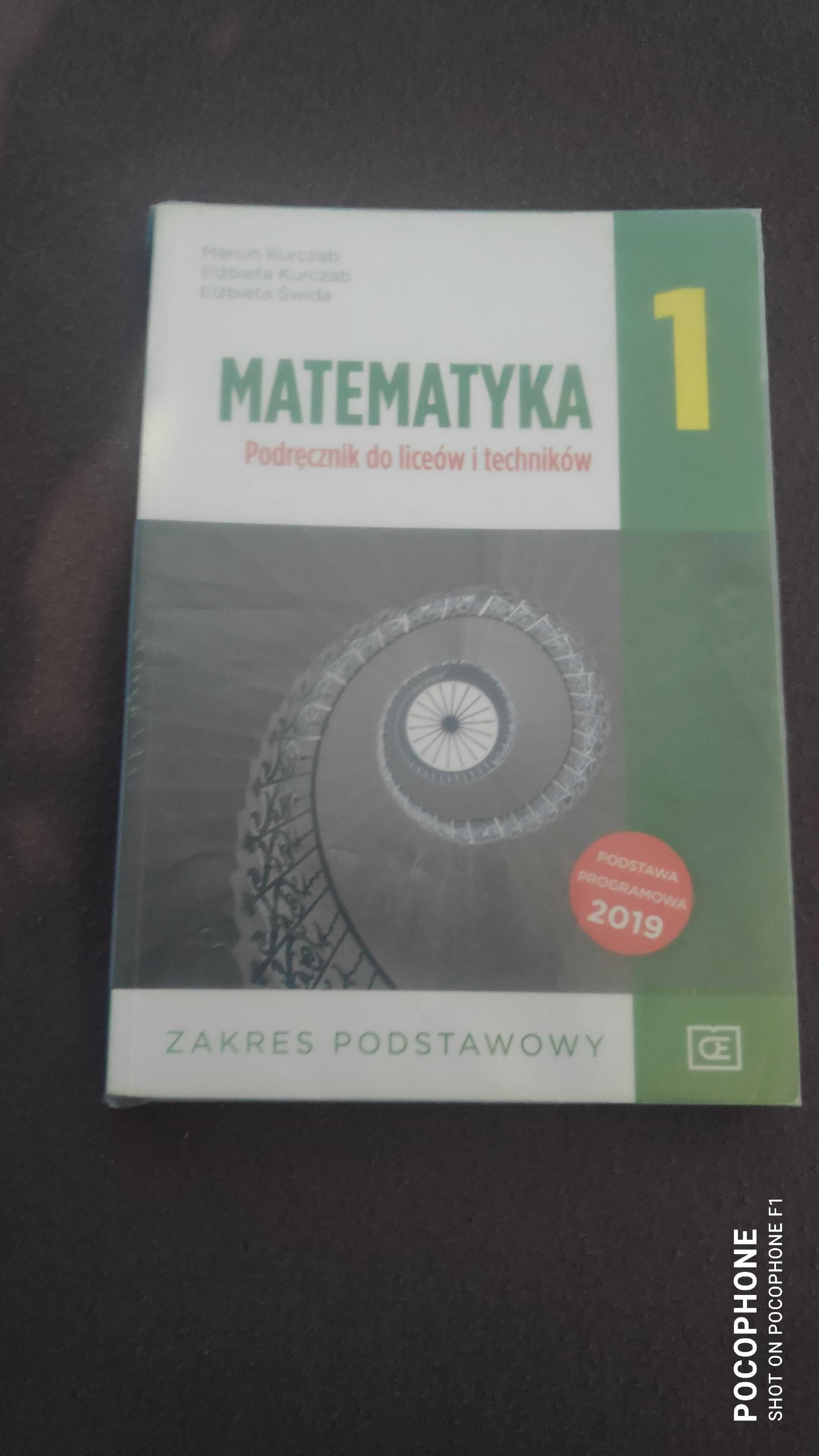 Matematyka 1 zakres podstawowy
