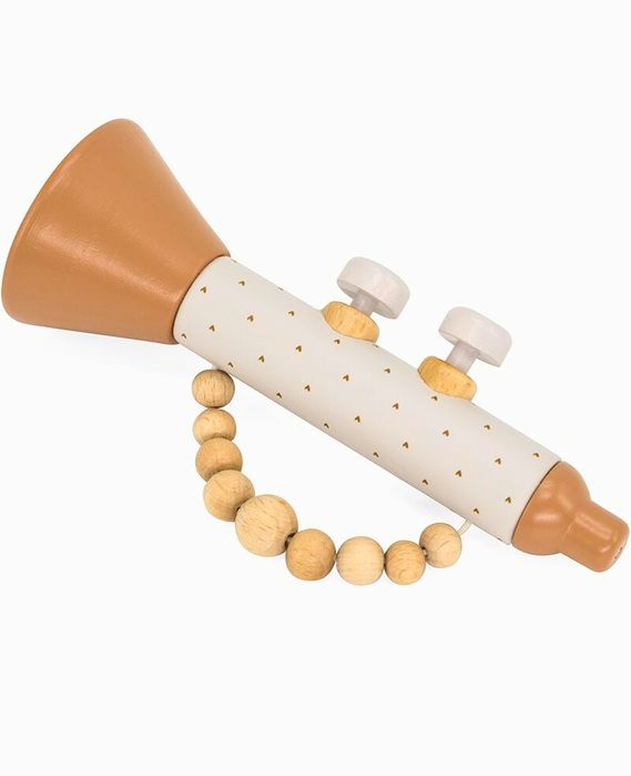 Trompete de Madeira - Label Label