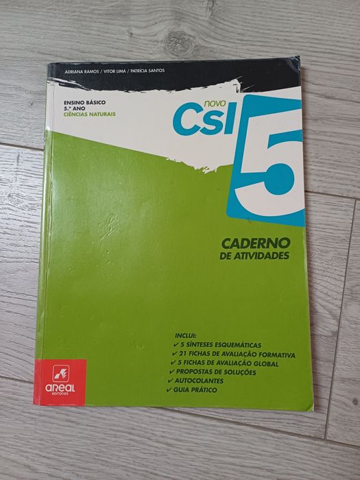 Caderno fichas 5 ano Ciências CSI