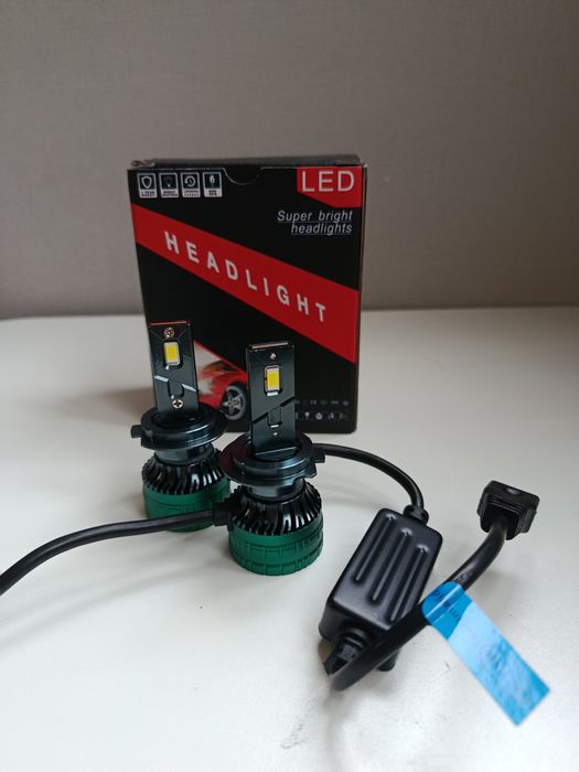 Лед H1, H3, H4, H7, H8, H9, H11, HB3, HB4 360° 2 шт