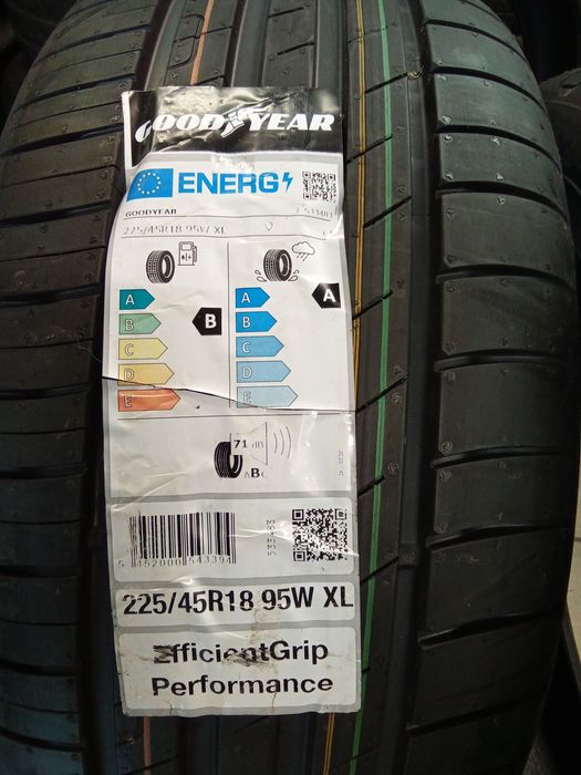Opony letnie 225/45 R18 95W Goodyear Efficient Grip Performance nowe