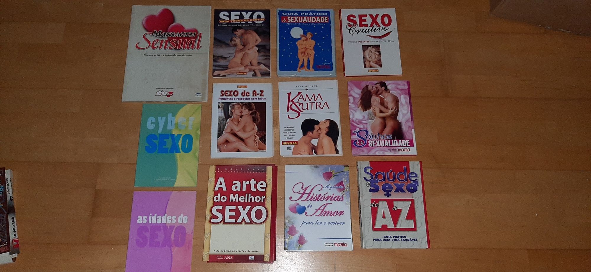 10 coleções completas+2 livros sobre sexo