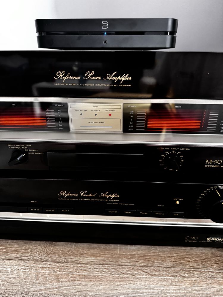 Pioneer URUSHI C-90 M-90 F-91 zestaw vintage TOP STAN