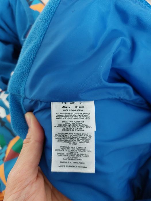 Puchowy zimowy kombinezon Columbia 56-62