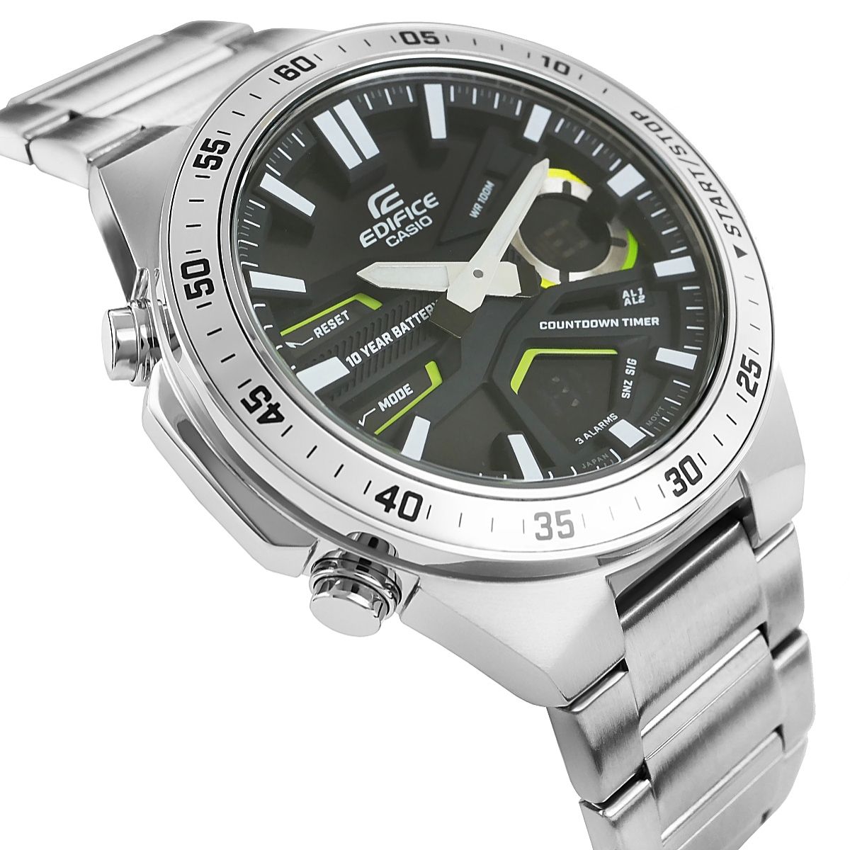 zegarek męski casio edifice efv-c110d-1a3vef 10 bar + box