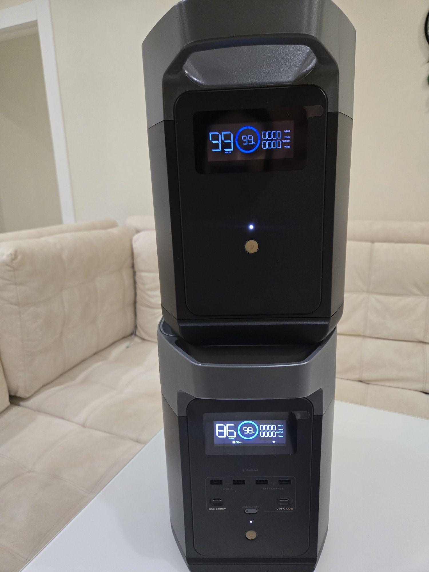 Ecoflow delta 2 с додатковим акумулятором