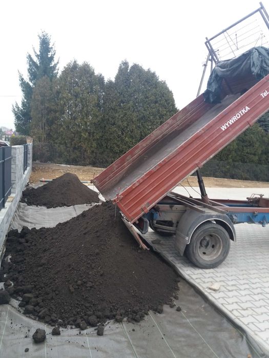 Ziemia ogrodowa siana, czarnoziem, humus, pod trawnik, pod warzywa