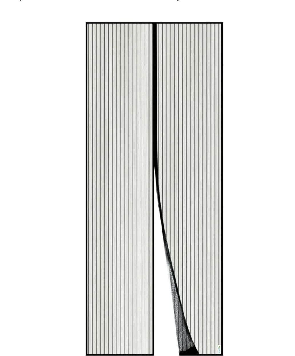 Apalus Magnetyczna moskitiera na drzwi 90X 210 cm