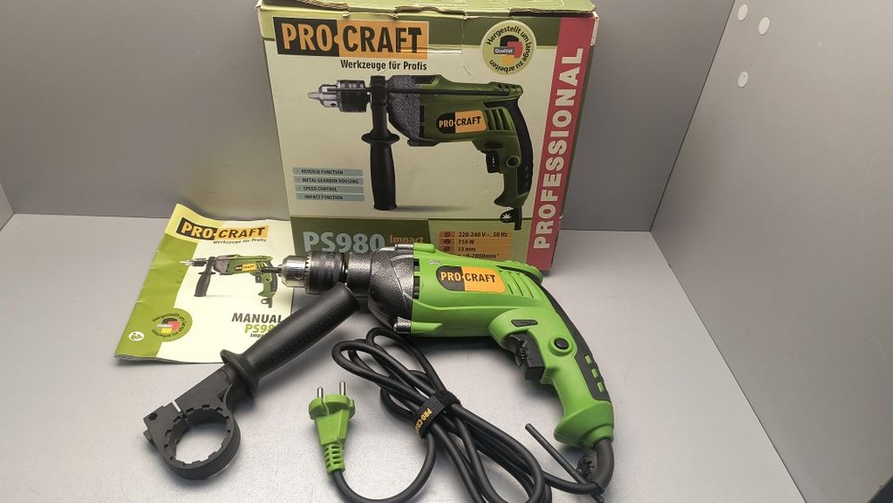 Дрель ударная Procraft PS-980