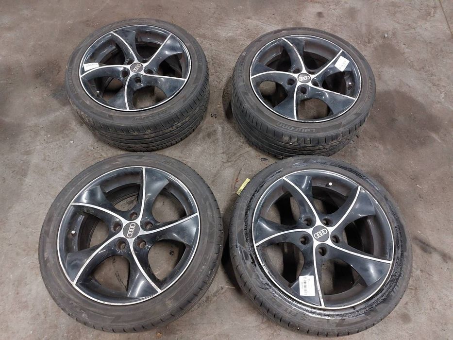 FELGI ALUMINIOWE 4SZT 5x112 8Jx17 ET35 FI57,1 AUDI A4 B6 KBA47533