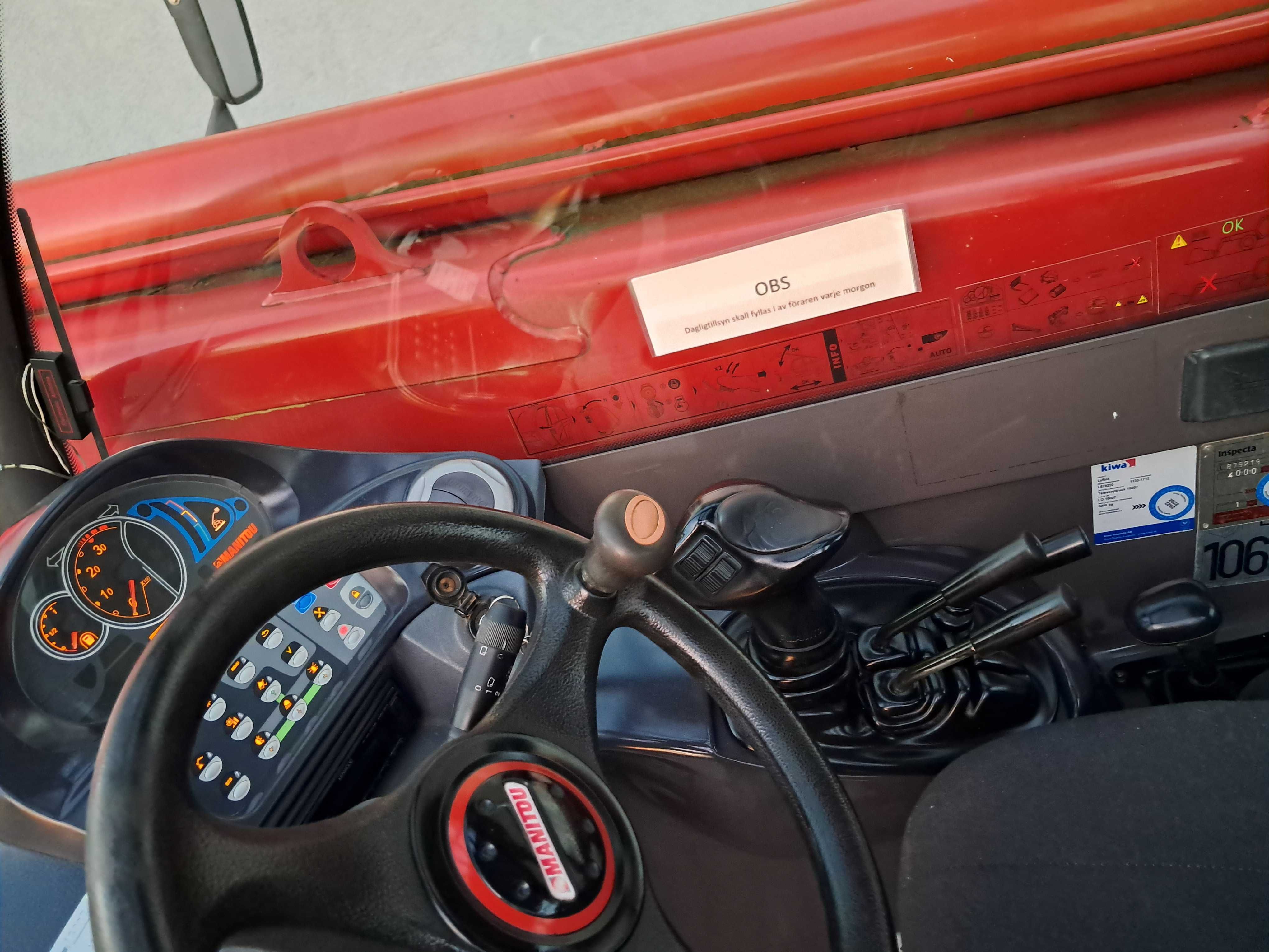 MANITOU MT 1440 Silnik 102kM 3984h Widły hydrauliczne BEZ DPF i AdBlue