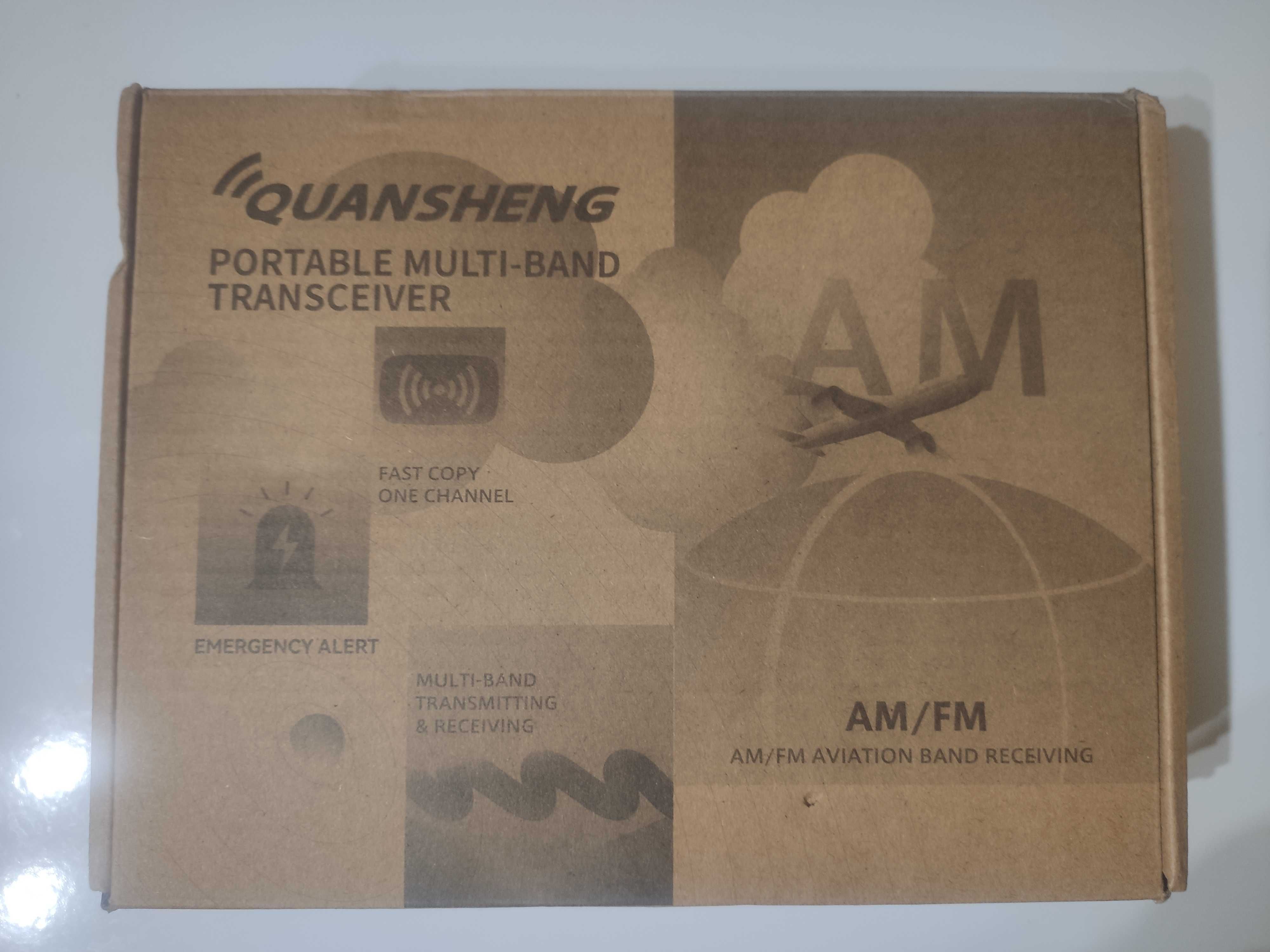 Radiotelefon Quansheng UV-K5 (99) 5W PMR UKF UV-K6 Egzumer zestaw Kłak