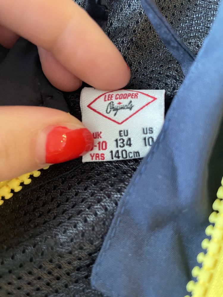 Kurtka chłopięca lee cooper 140